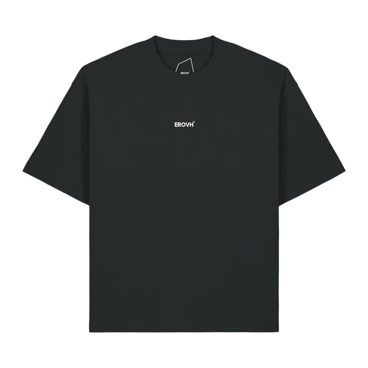 BLACK BOXY T-SHIRT - TANKO